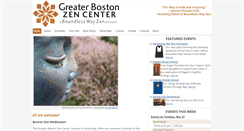 Desktop Screenshot of bostonzen.org